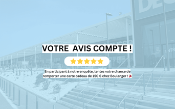 VOTRE AVIS COMPTE !