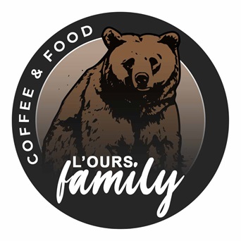 logo l'ours family